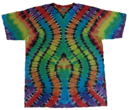 rainbow tie-dye